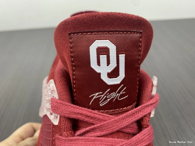 AJ4-904282 Retro 4 Jordan Sooners Oklahoma PE 0716